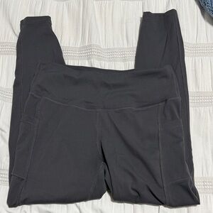 Black High-Waisted Leggings